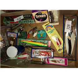 Fish gear, antique hooks