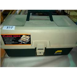 Fish tackle box old Pal with gear