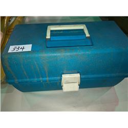 Fish tackle box with big hooks
