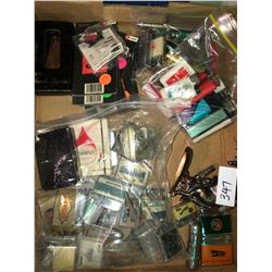 Box of collectible lighters