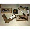 Image 1 : Telescope elbow, pearled opera glasses, auto bank, Operex telescope