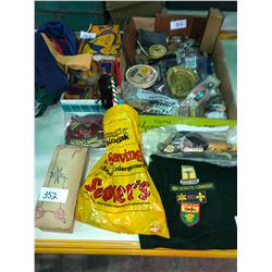 Collector sports badges, collectibles, Boy Scouts