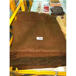 Brown Hudson Bay Blanket (very old)