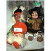 Image 1 : Native dolls, baby seals, moccasins, drum, pictures, beaded drum