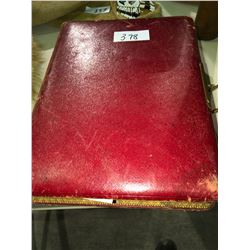Extremely rare photographs and photo album from 1903, depicting famous First Nations Chiefs, Frontie