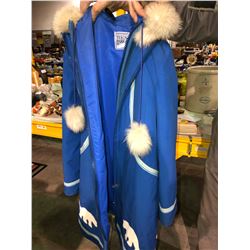 Blue ladies size 10 original "Yukon Parka"
