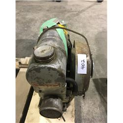 Gas washing machine motor
