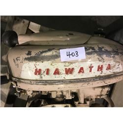 Hiawatha outboard motor