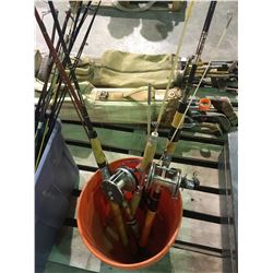 Lake trout fishing rods