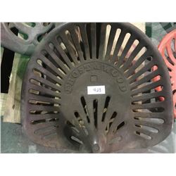 Frost & Wood plow seat