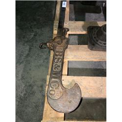 BS&M Co. Beam scale