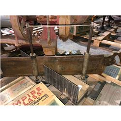 Cast iron Stanley mitre saw late 1800's