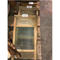 3 mini Junior and Pearl wash boards