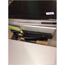 DVD player, SAT receivers, Yamaha AMP, VHS