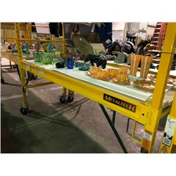 2 lots x (sets) Liberty commercial metaltech adjustable scaffold w/ platform deck, 6 ft width, 1000l