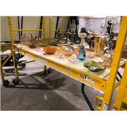 2 lots x (sets) Liberty commercial metaltech adjustable scaffold w/ platform deck, 6 ft width, 1000l