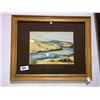 Image 1 : 4 pieces of framed art