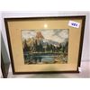 Image 4 : 4 pieces of framed art