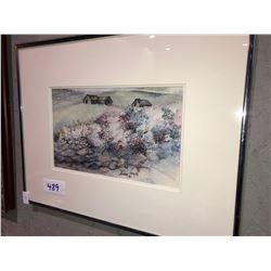 5 pieces of artwork, Don Li-Legr "High & Mighty", Wendy Lee "White Ptarmigan