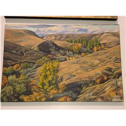 Dean Francis -" Autumn Tapestry" oil on canvas 20"x30"