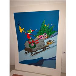Chuck Jones print "A Tale of Two Grinches", Limited Edition 127/275 16"x20"