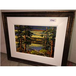 Rod Charlesworth "Stony Lake Shoreline" oil on board 12"x16"