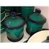 Image 4 : 12 place settings of Hornsea pottery, Duet emerald collection, dinner plates, salad bowls, dessert p