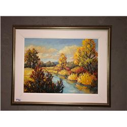 Audrey Pfanmuller "Gracious Day" oil on canvas 20"x24"