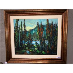 Louise Larouche - "Conifers" 20"x24"