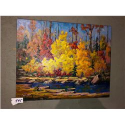 George Buytendorp "Northern Creek" oil on canvas 16"x20"