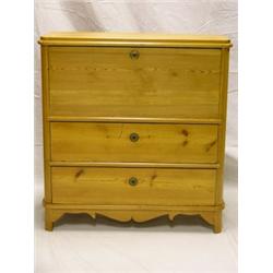 Pine Drop Front desk