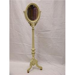 Late 19th C. Mirror on Stand