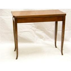 Mahogany Game Table