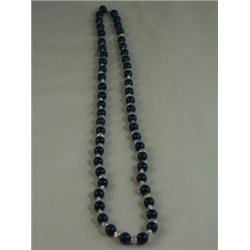 ESTATE JEWELRY, Blue Lapis & Fresh Water Pearl Necklace