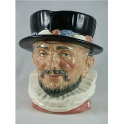 ROYAL DOULTON, Beefeater D6206, Character Jug