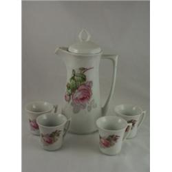Leuchtenburg Germany Chocolate Set