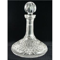 Waterford Lismore Ships Crystal Decanter