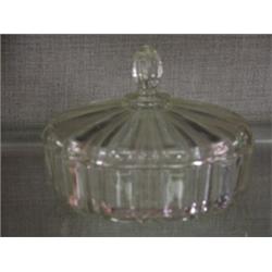 Crystal candy dish 7½"D