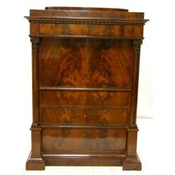 Flame Mahogany Secretaire