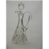 Image 1 : Crystal cruet, 7½"H