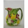 Image 1 : Vegetable ceramic pitcher, 8"H