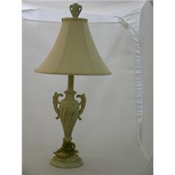 Decorator's lamp, 27"H