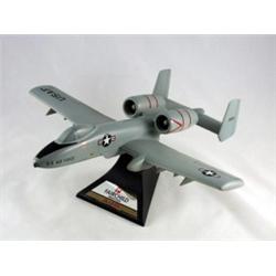 Fairchild Industries A10, U.S. Air force model plane on stand, 12½"L 