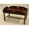 Image 1 : Mahogany Butler coffee table, 23"H