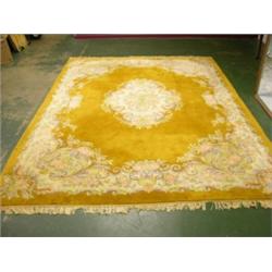 Rug, Chinese - French Abouson, 8'6" x 11'4".