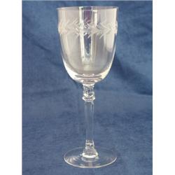 Fostoria "Holly" 1941, Eight 10 oz. Goblets 