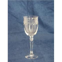 Fostoria "Holly" 1941, Thirteen 3½ oz. Claret-wine