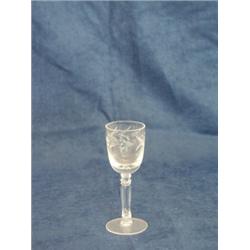 Fostoria "Holly" 1941, Six 1oz. Cordial