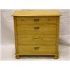 Image 1 : Four Drawer Pine Chest, 34"H