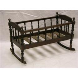 Victorian Cradle, 24"H x 37"W x 20"D